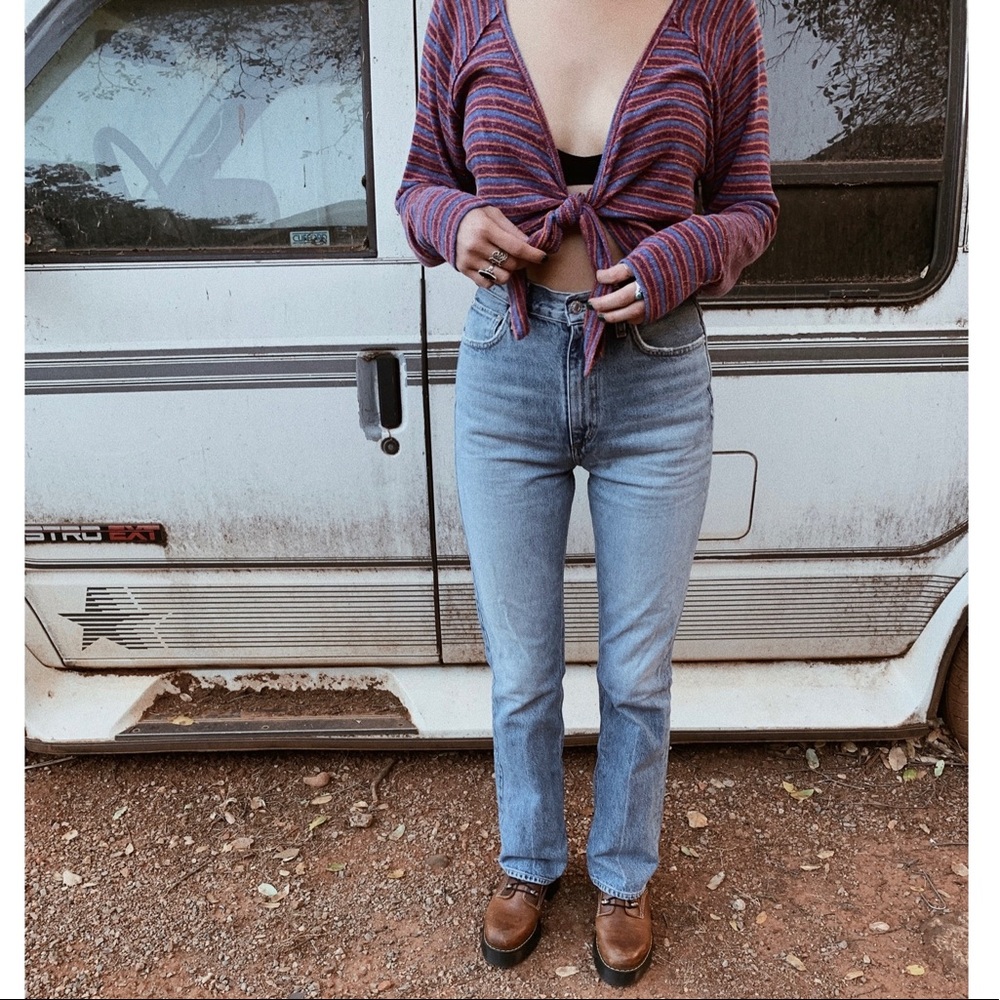 Free People Sweater Crop Top